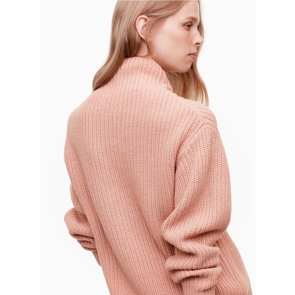 WILFRED | Montpellier Turtleneck Sweater Size XXS Pink - Picture 3 of 9